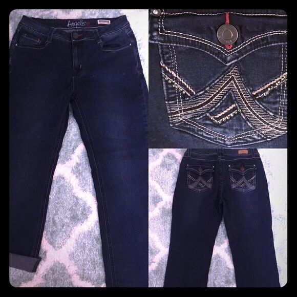 Angels Signature Bootcut Stretch! Short! - Picture 1 of 4